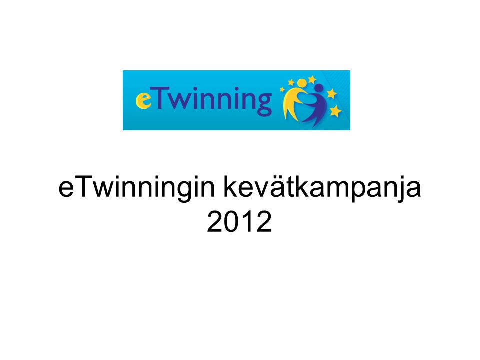 eTwinningin kevätkampanja 2012