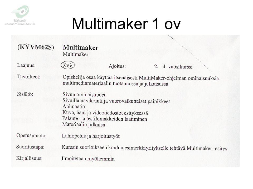 Multimaker 1 ov