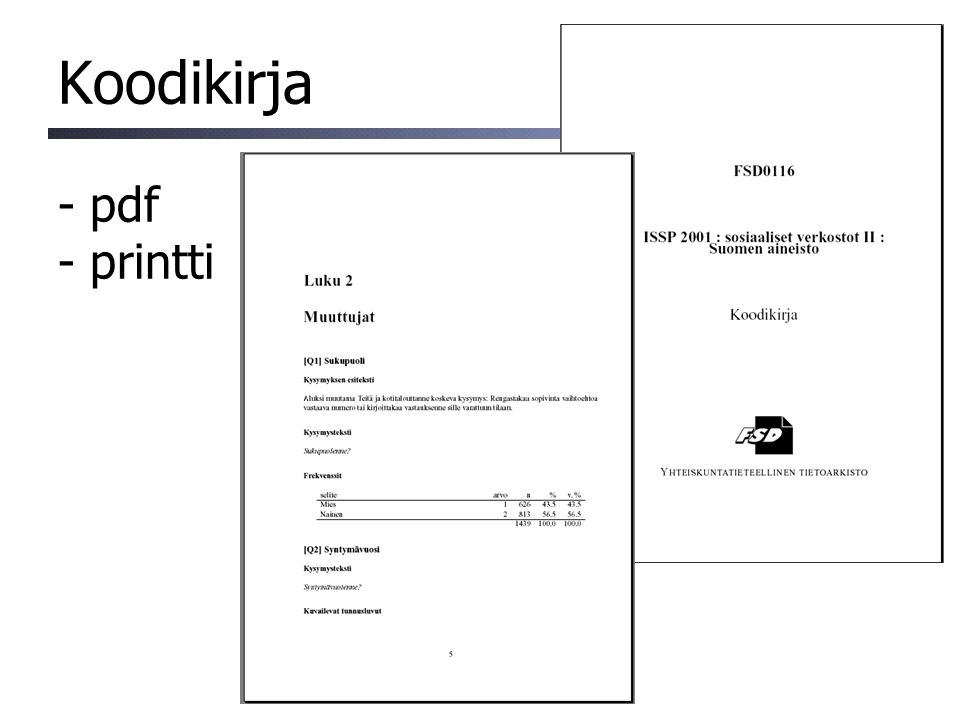 Koodikirja - pdf - printti