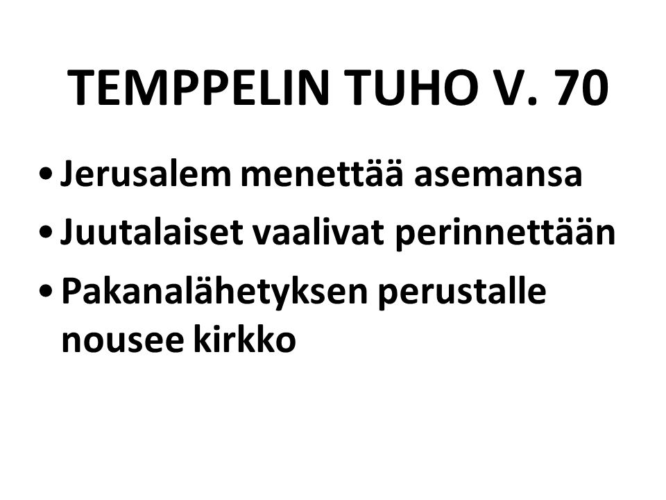 TEMPPELIN TUHO V.