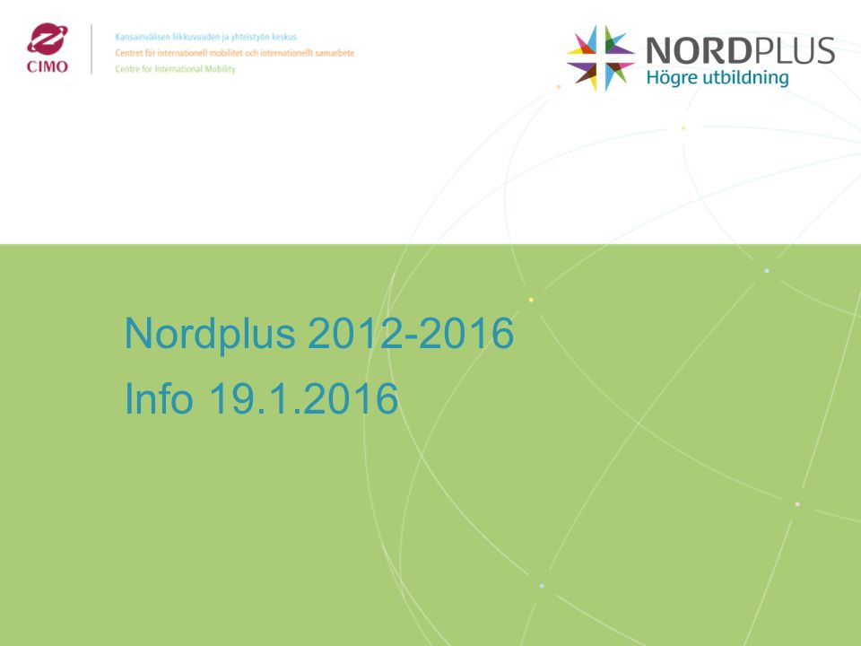 2/2009 Nordplus Info