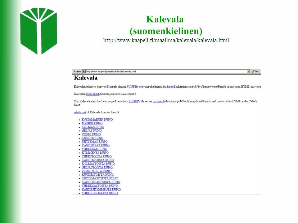 Kalevala (suomenkielinen)
