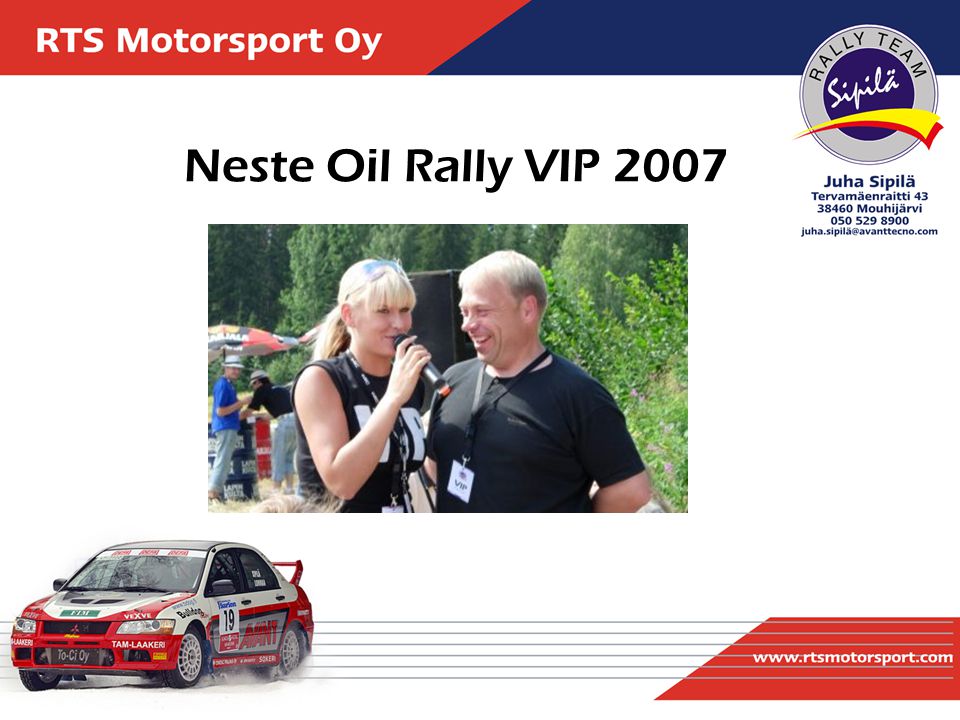 Neste Oil Rally VIP 2007