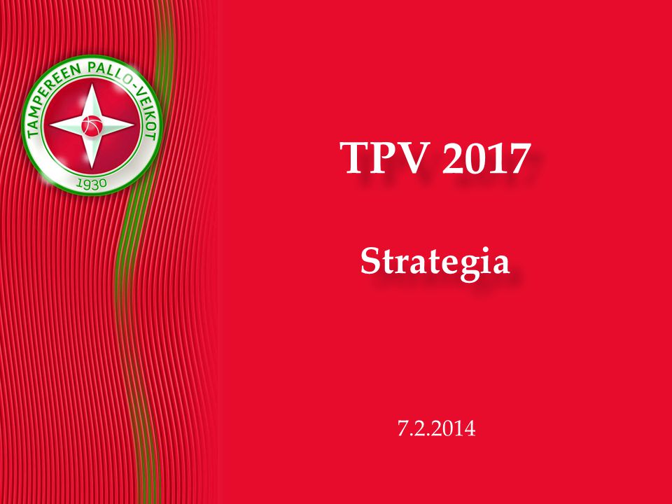 TPV 2017 Strategia