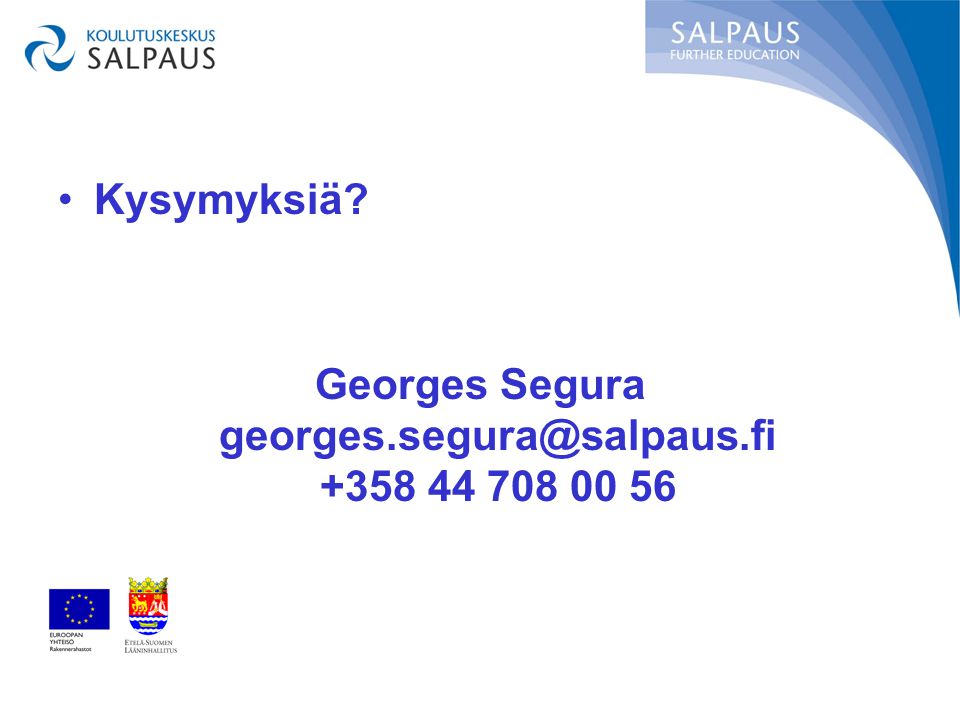 Kysymyksiä Georges Segura