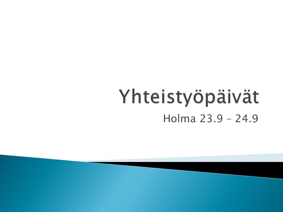 Holma 23.9 – 24.9