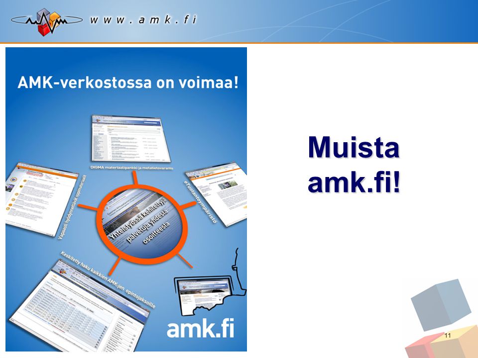 11 Muista amk.fi!