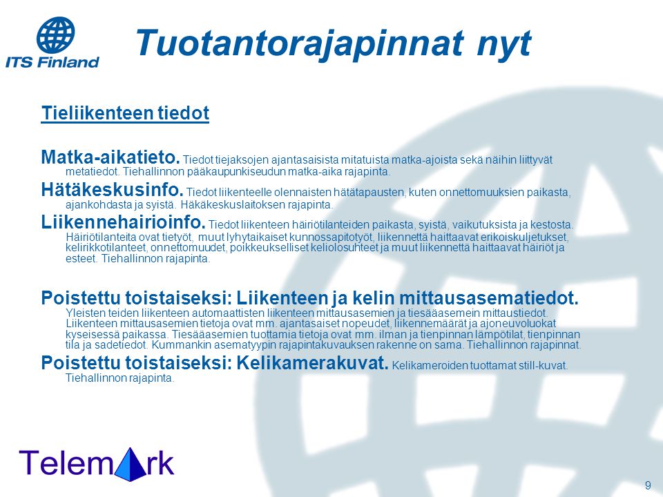 ÄLYKKÄÄN LIIKENTEEN ARKKITEHTUURI Tilannekatsaus. - Ppt Lataa