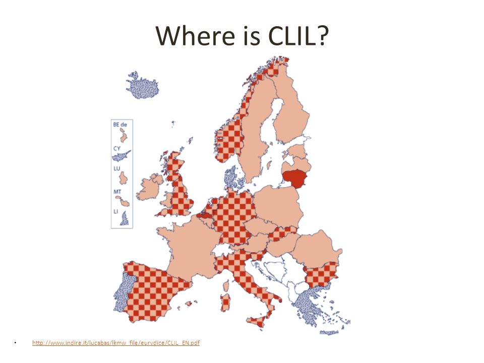 Where is CLIL