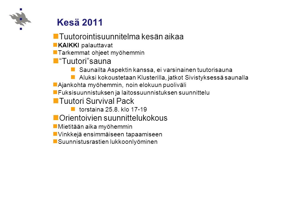 Laitostapaaminen Emilia Hjelm Et Al. Tietojenkäsittelytieteen Laitos ...