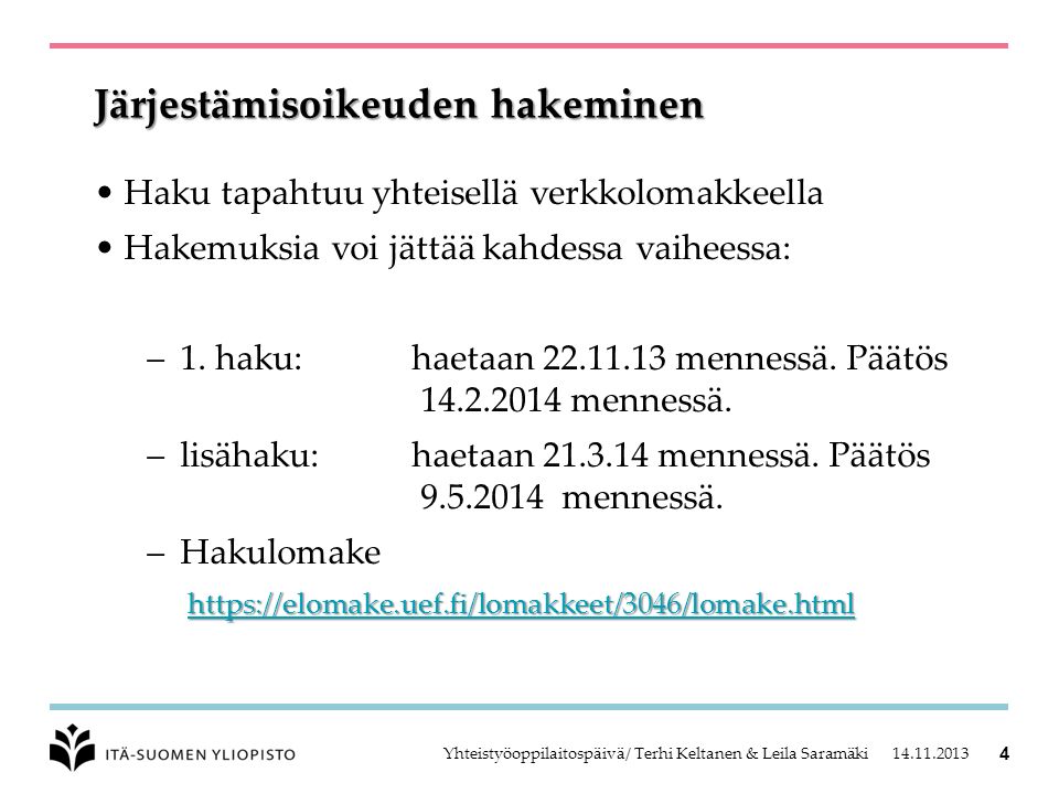 Yhteistyöoppilaitoskyselytunti klo Itä-Suomen yliopisto Avoin yliopisto -  ppt lataa