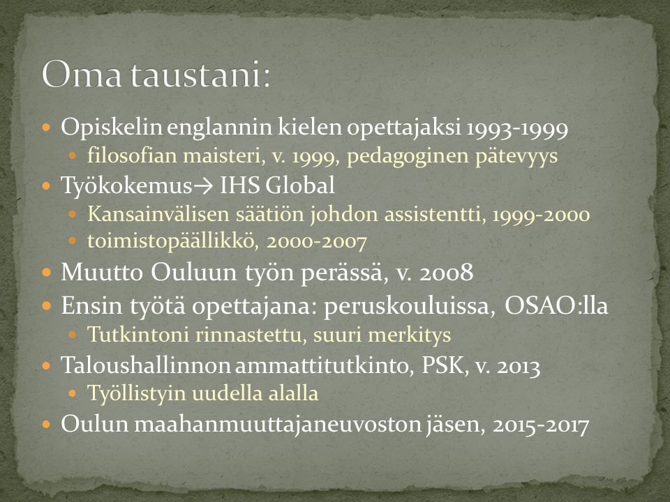 Kielen taidot -hanke järjesti työllistymistä edistävää suomen kielen  koulutusta Aikataulu: maanantaisin, keskiviikkoisin ja perjantaisin. - ppt  lataa