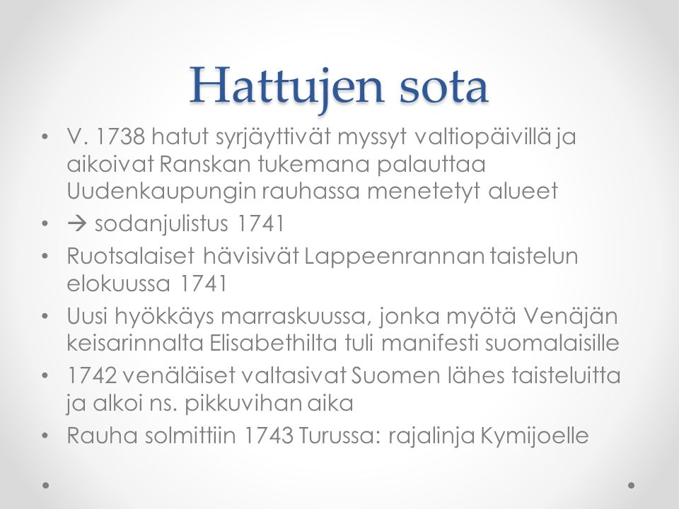 Herttua Karl Peter Holstein-Gottorp julistettiin Suomen kuninkaaksi