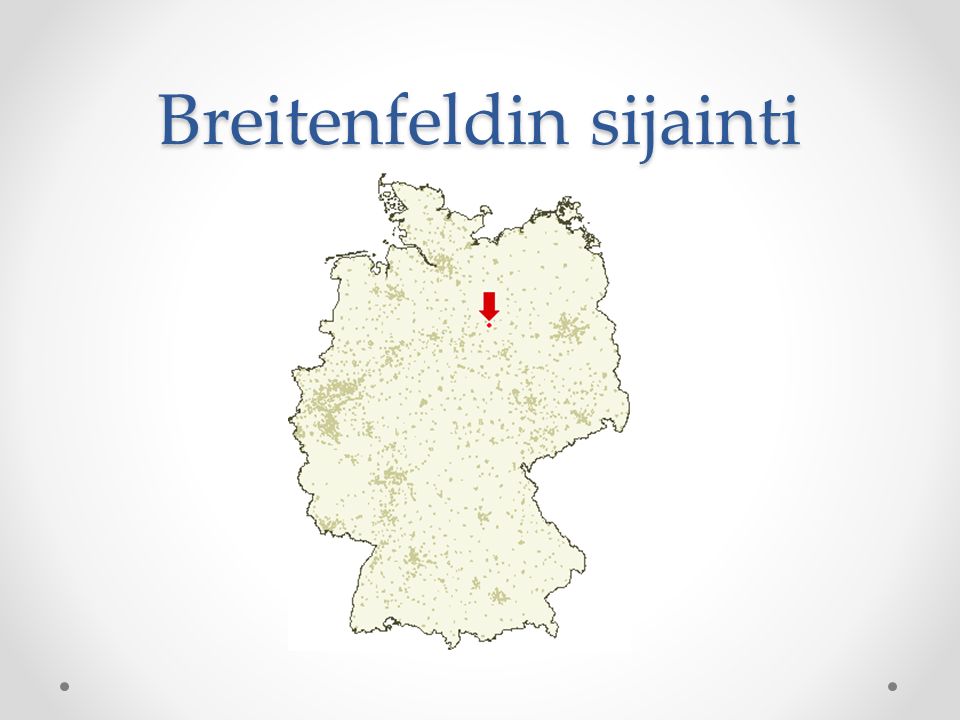 Breitenfeldin sijainti
