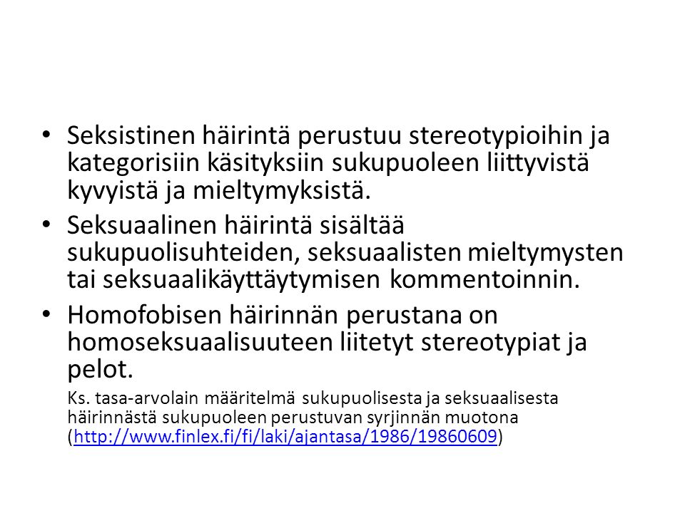 Hieronta muuttua suku puoleen