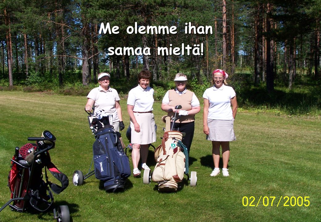 Golfliiton Liittokokouspäivät, Vaasa Jari Parkkari Me olemme ihan samaa mieltä!