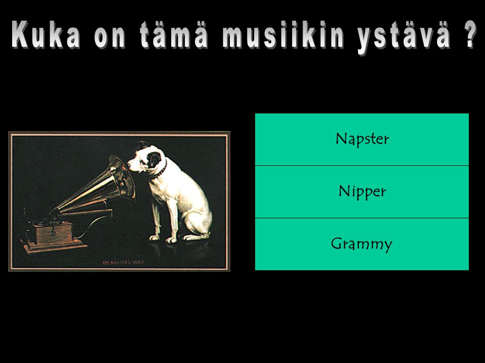 Grammy Nipper Napster