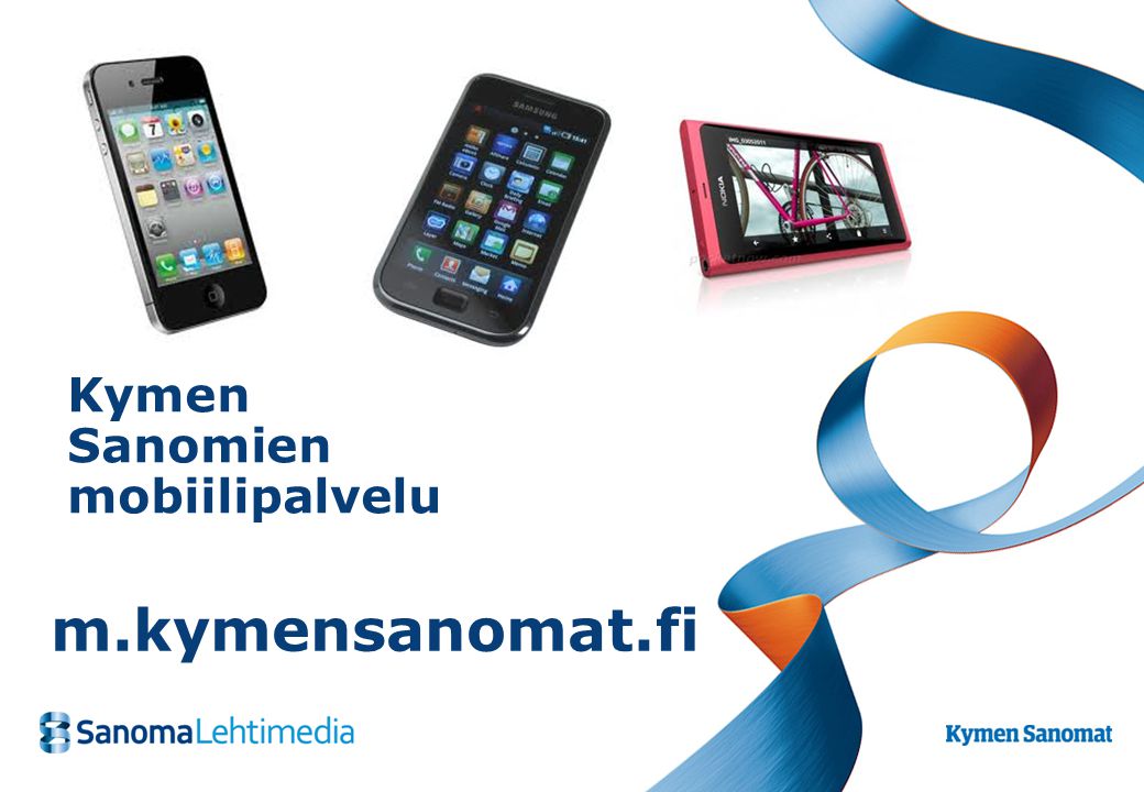 Kymen Sanomien mobiilipalvelu m.kymensanomat.fi