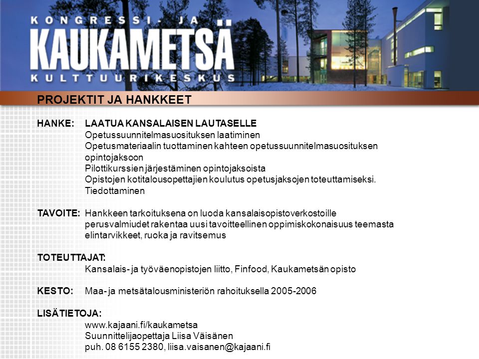 VAPAAN SIVISTYSTYÖN OHJAUSJÄRJESTELMÄ = SUUNTAVIIVAJÄRJESTELMÄ. - Ppt Lataa