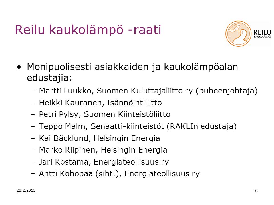 REILU KAUKOLÄMPÖ Mitä ja miksi? - ppt lataa