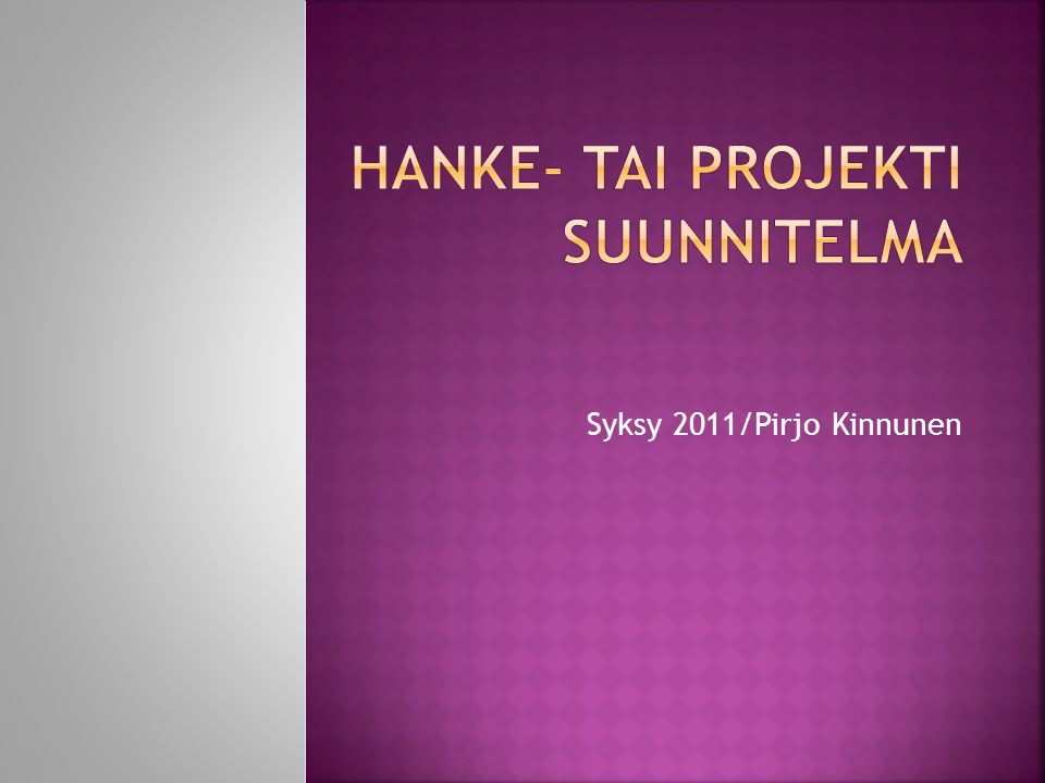 Syksy 2011/Pirjo Kinnunen