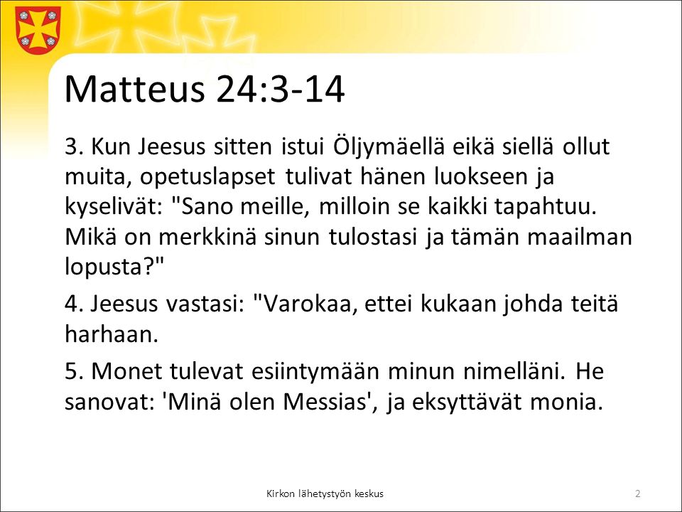 Matteus 24:
