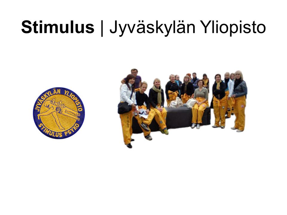 Stimulus | Jyväskylän Yliopisto