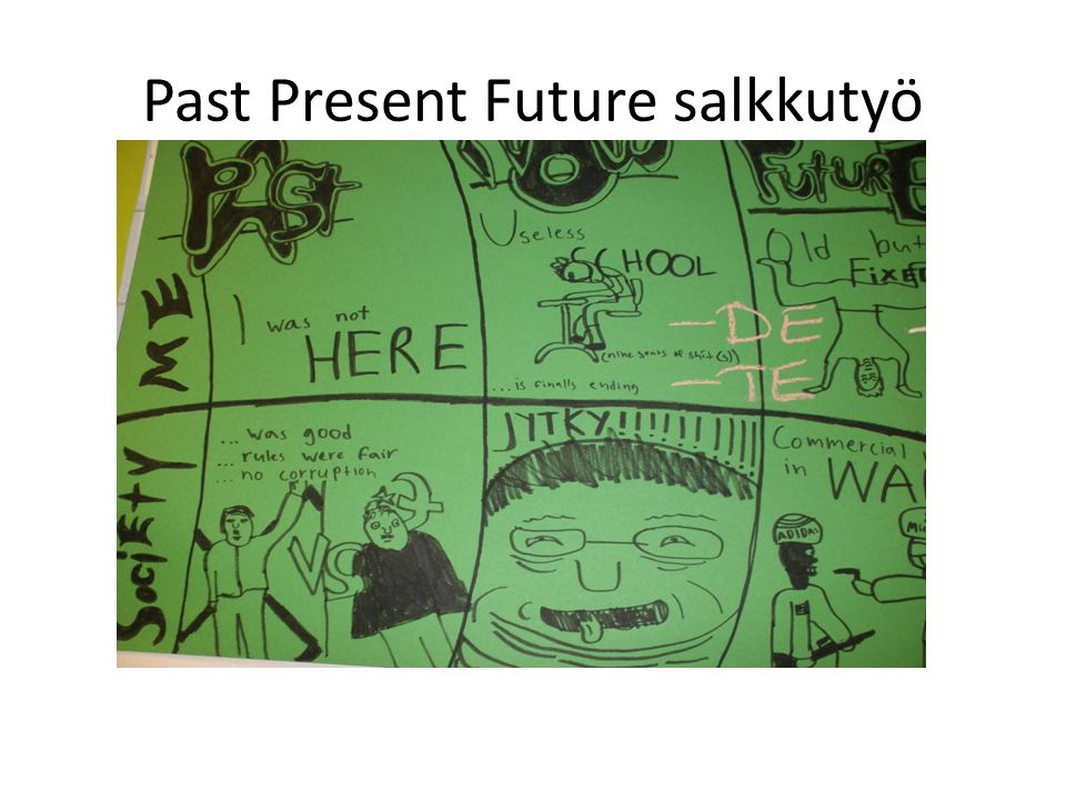 Past Present Future salkkutyö