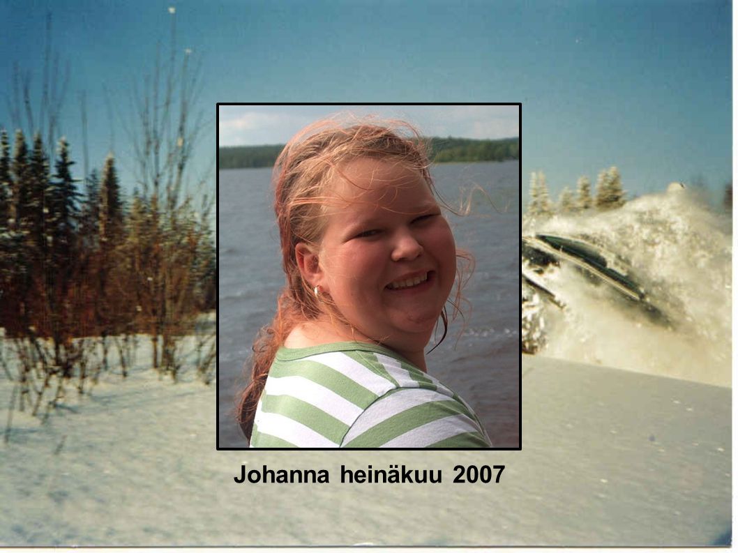 Johanna heinäkuu 2007