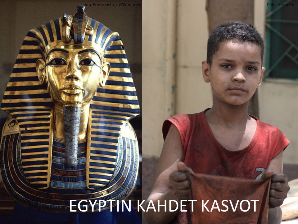 Kulttuurikameleontit ry EGYPTIN KAHDET KASVOT Jon Bodsworth / WikimediaPäivi Arvonen