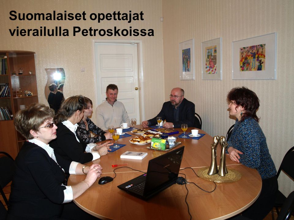 Suomalaiset opettajat vierailulla Petroskoissa