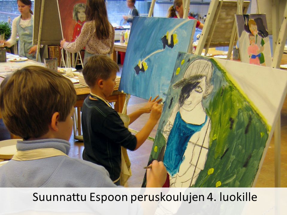 Suunnattu Espoon peruskoulujen 4. luokille