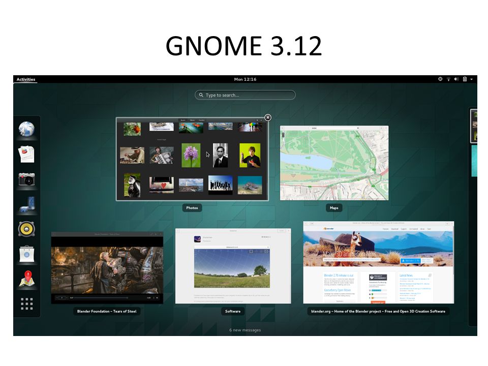 GNOME 3.12