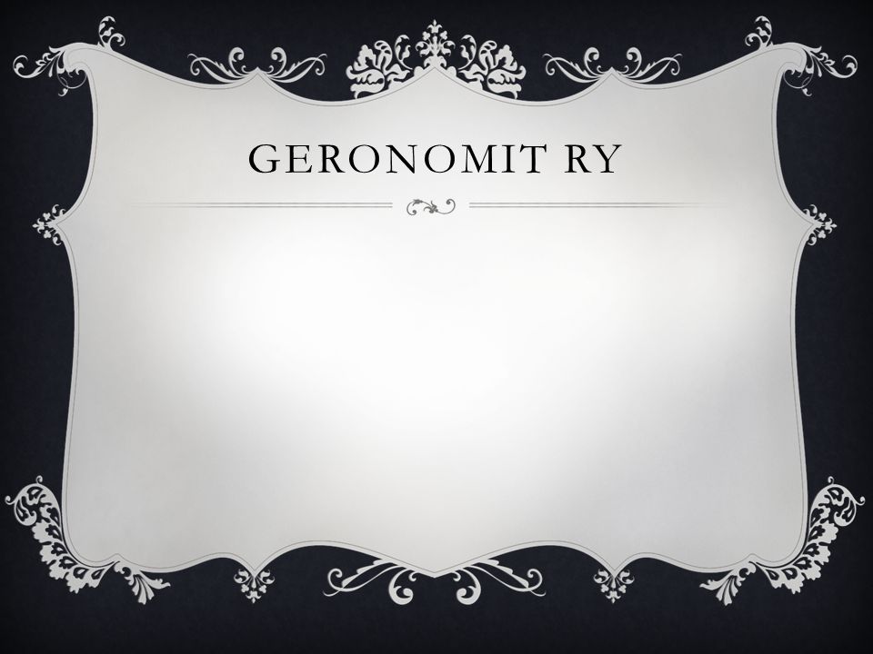 GERONOMIT RY