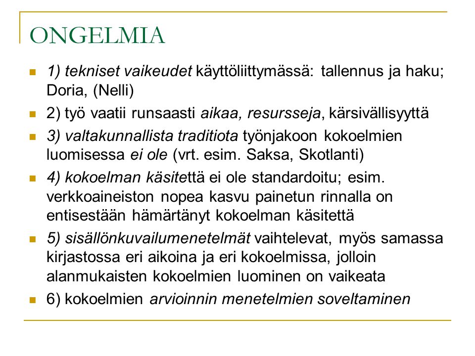 Kokoelmakartan Vaiheita Yhdyshenkilötapaaminen Kuopio Vuokko Palonen ...